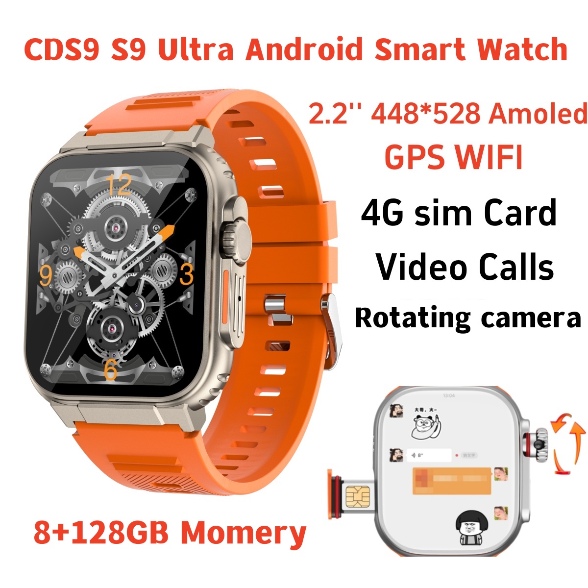 Smartwatch Watches For Men With Gps - Reloj Inteligente Original S10 con Red