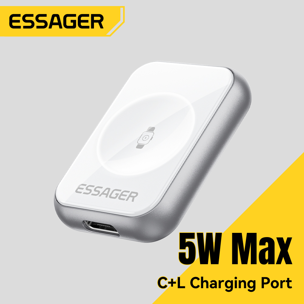 Iwatch Smartwatch Series 7 - Cargador inalámbrico magnético Essager de 5W