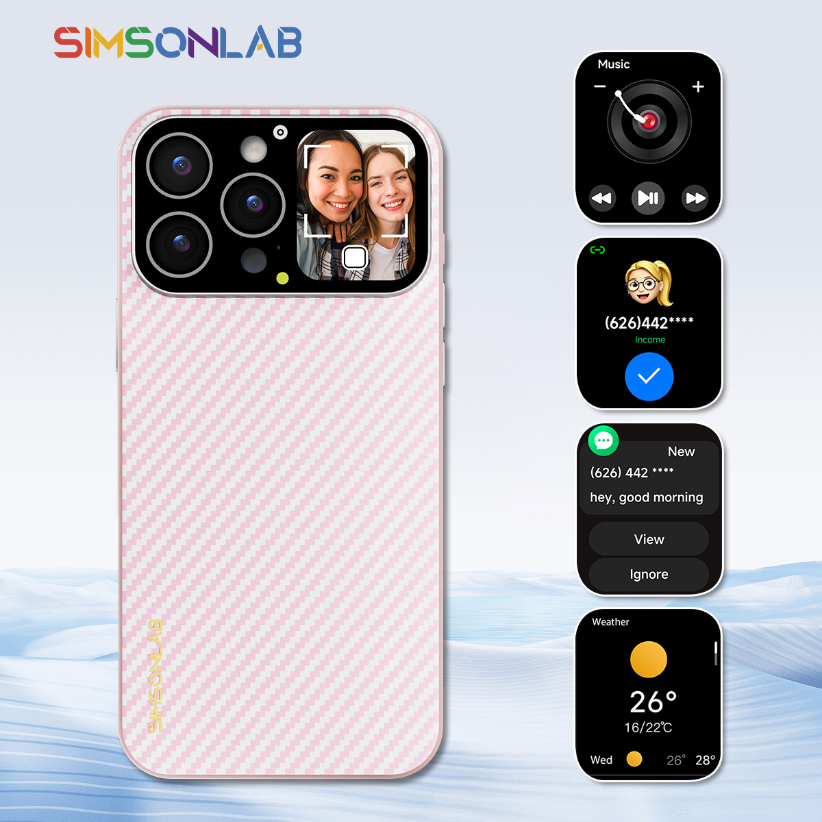 Smartwatch Watches That Connect To Iphone - Nueva funda de teléfono inteligente para