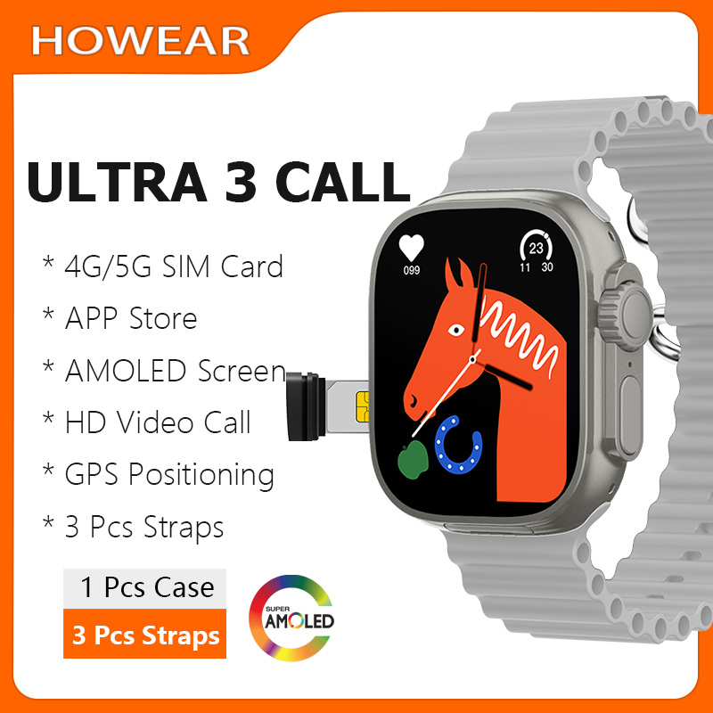 French Connection Watches Smartwatch App - Reloj Inteligente 4G con Tarjeta SIM,