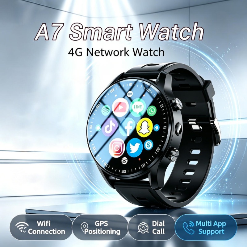 Smartwatch Running Watches For Men - Reloj Inteligente Android A7 con Soporte