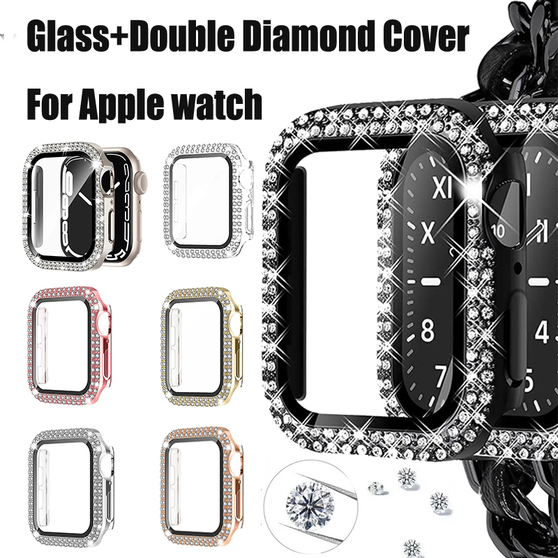 Iwatch Smartwatch Series 7 - Vidrio + cubierta de diamante para