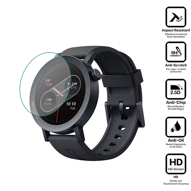 Smartwatch Nothing Watches - Smartwatch vidrio templado duro película protectora