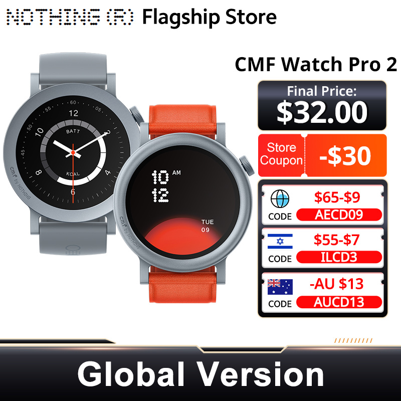 Smartwatch Nothing Watches - Reloj CMF by Nothing Versión Global