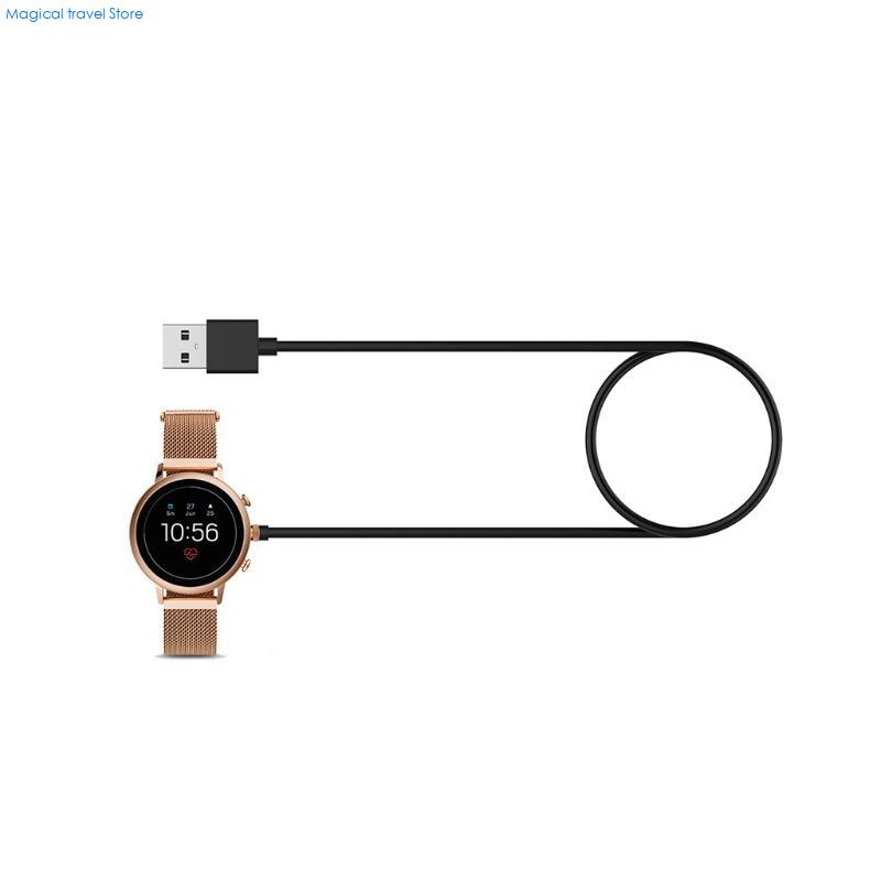 Fossil Watches Smartwatch Charger - Cable carga USB N2UB, Base soporte,