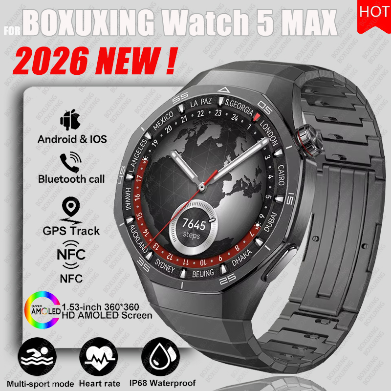 Smartwatch Watches For Women With Gps - 2026 nuevo reloj BOXUXING 5 MAX