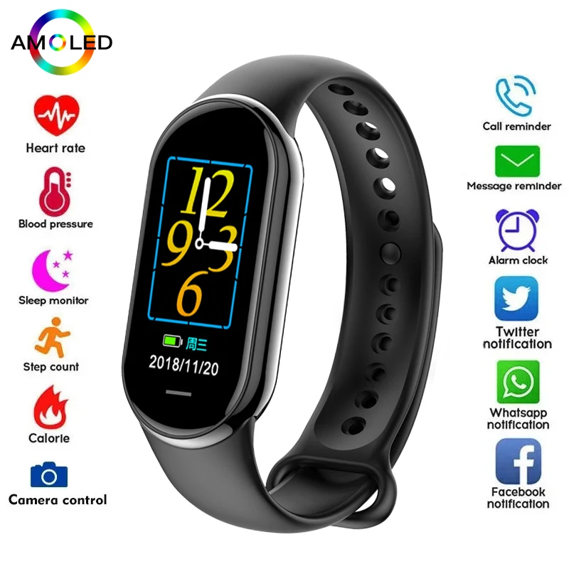 Smartwatch Professional Watches For Men - Nuevo Original pequeño M8 banda inteligente