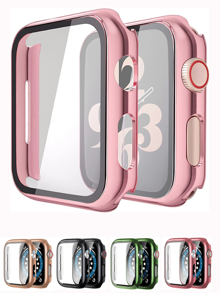 Iwatch Smartwatch Series 7 - Vidrio + funda para Apple Watch