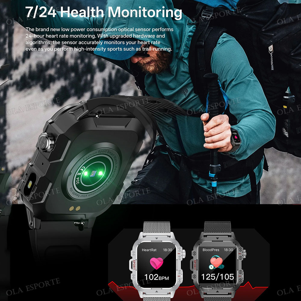 Reloj Inteligente Militar Resi - Smartwatch Watches For Women With Gps reseña y precio