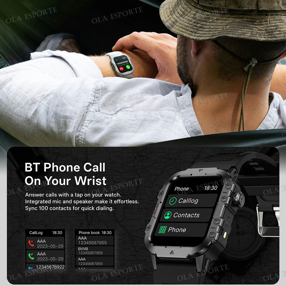 Reloj Inteligente Militar Resi - Smartwatch Watches For Women With Gps reseña y precio