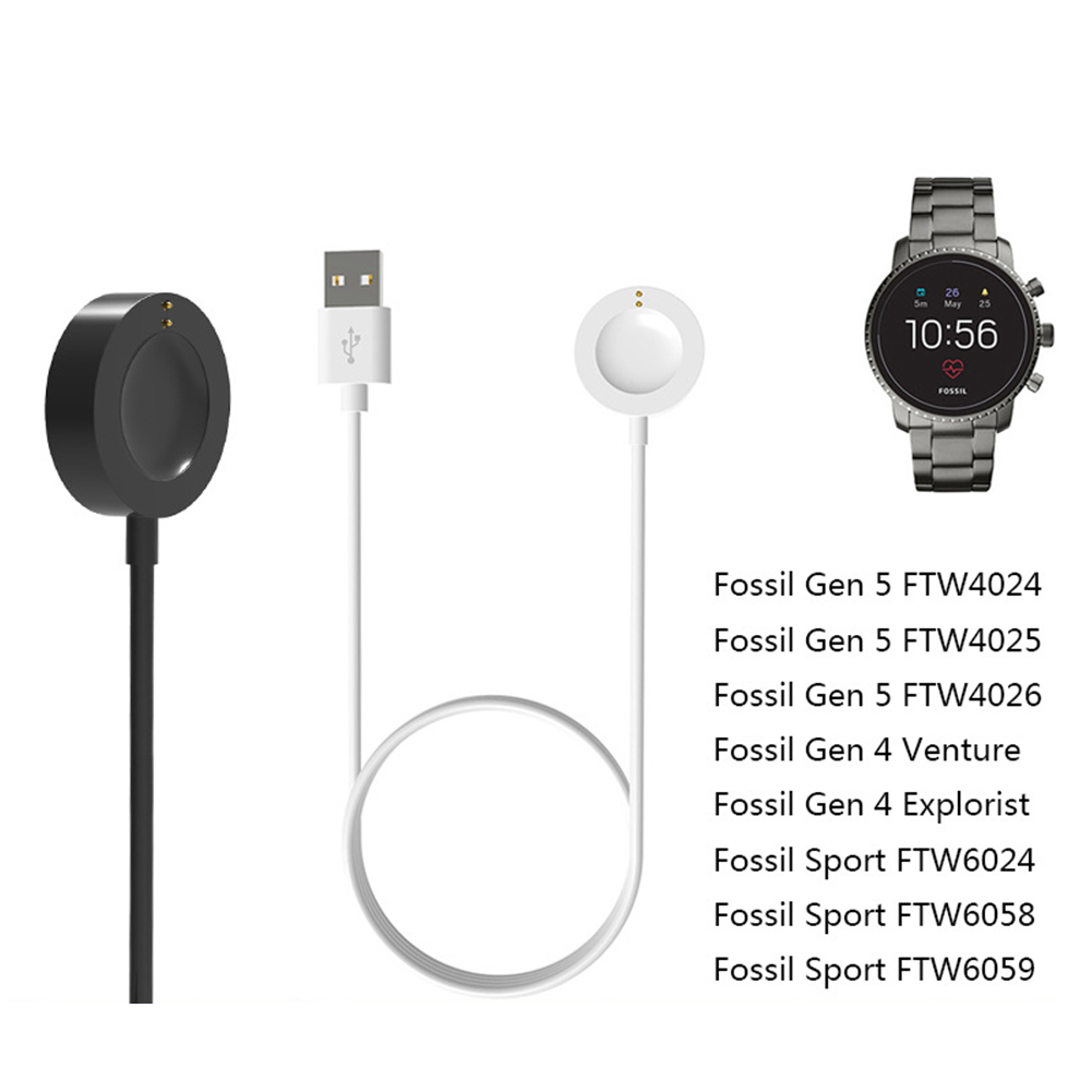 Cargadores para relojes inteli - Fossil Watches Smartwatch Charger reseña y precio