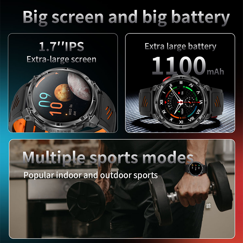 Nuevo Reloj Inteligente para H - Smartwatch Professional Watches For Men reseña y precio