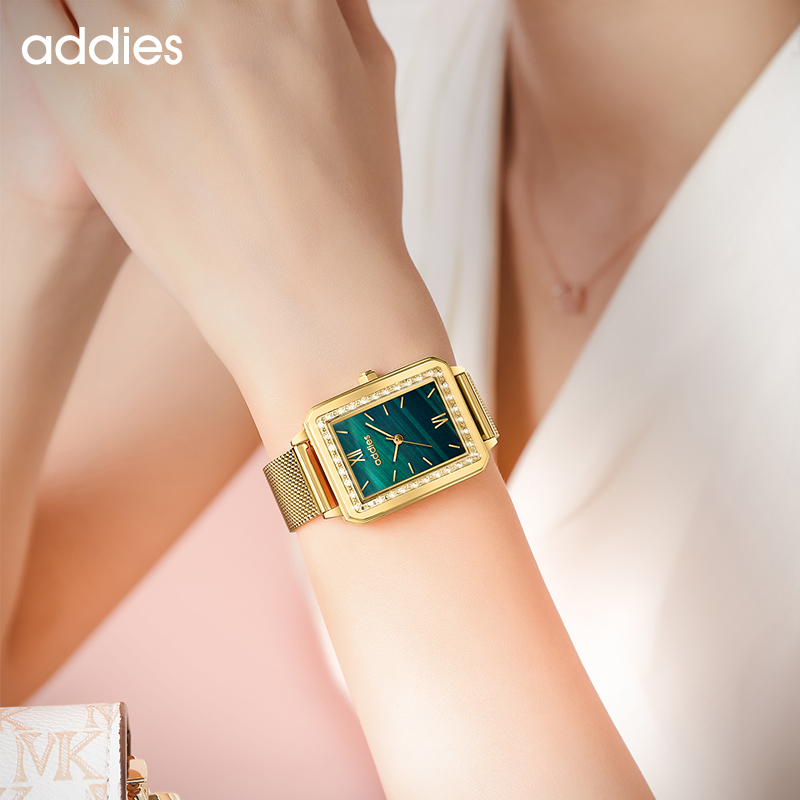 Reloj de pulsera ADDIES de cua - Mesh Stainless Strap reseña y precio