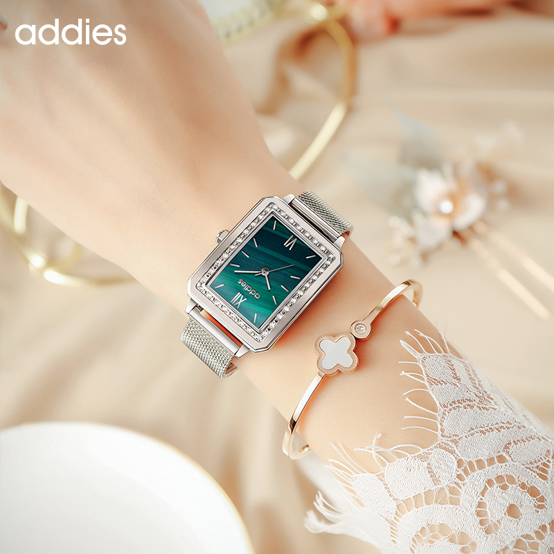 Reloj de pulsera ADDIES de cua - Mesh Stainless Strap reseña y precio