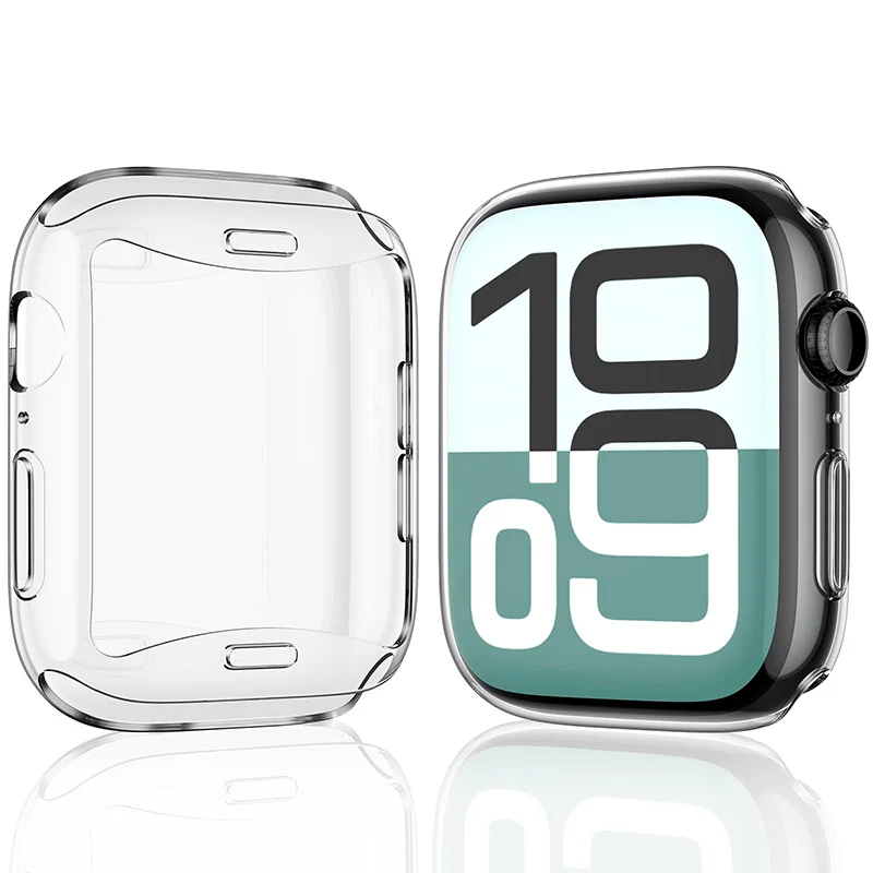 Funda transparente para Apple  - Iwatch Smartwatch Series 7 reseña y precio