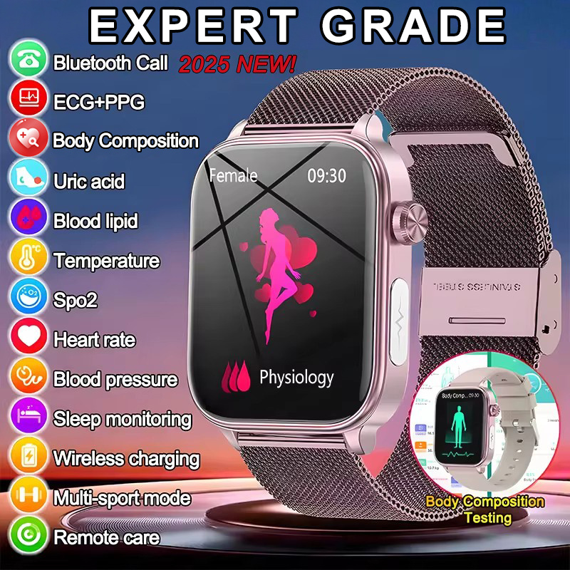 2025 nuevo reloj inteligente c - Smartwatch Health Watches For Women reseña y precio