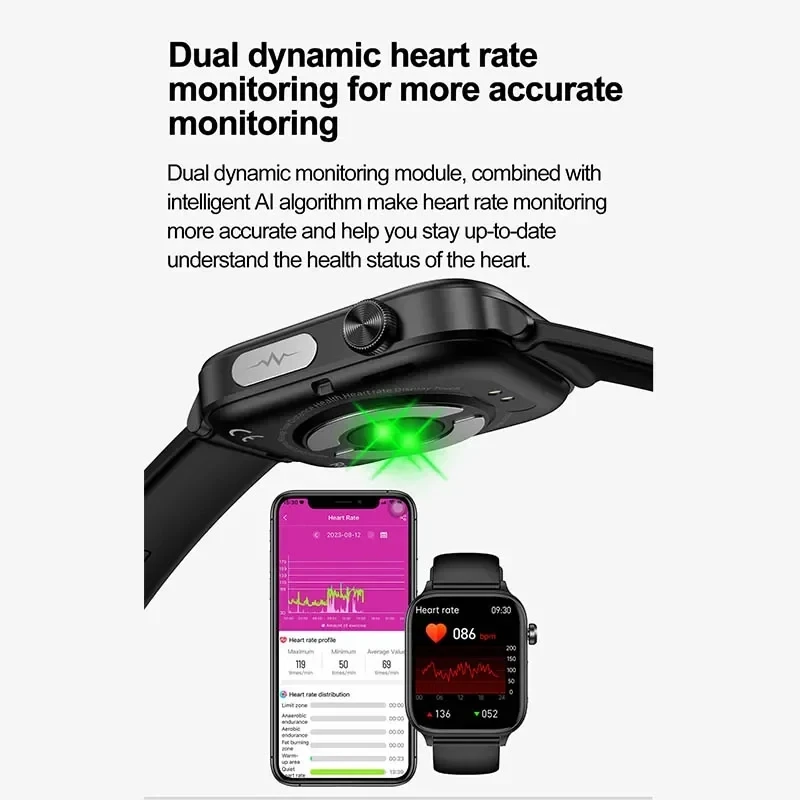 2025 nuevo reloj inteligente c - Smartwatch Health Watches For Women reseña y precio