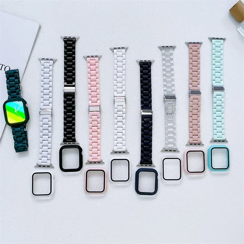 Correa de reloj + funda + vidr - Iwatch Smartwatch Series 7 reseña y precio