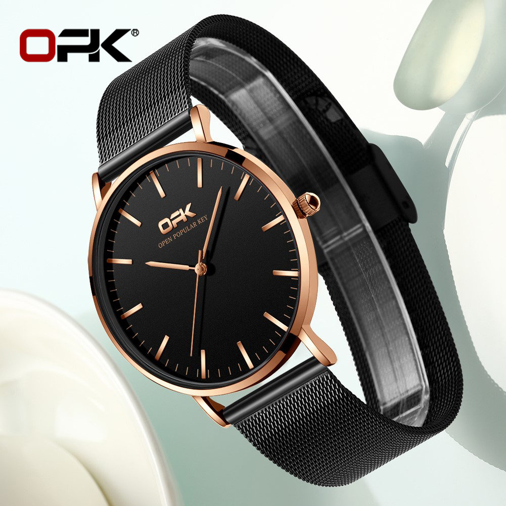 Reloj OPK 8101 para mujer, Rel - Mesh Stainless Strap reseña y precio