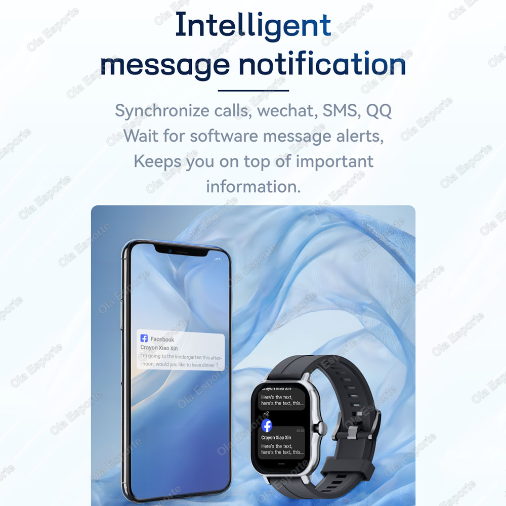 Reloj inteligente 1,83 