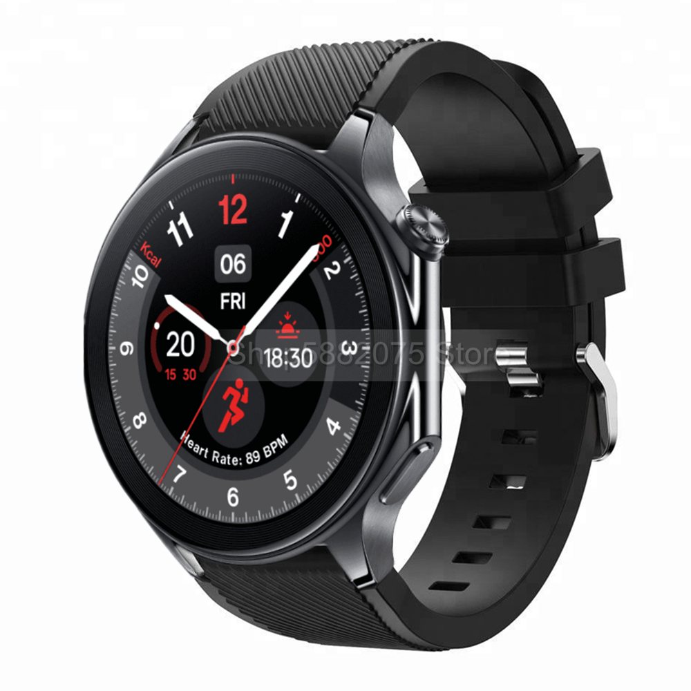 Correa de silicona de 22mm par - Smartwatch Oneplus Watches reseña y precio
