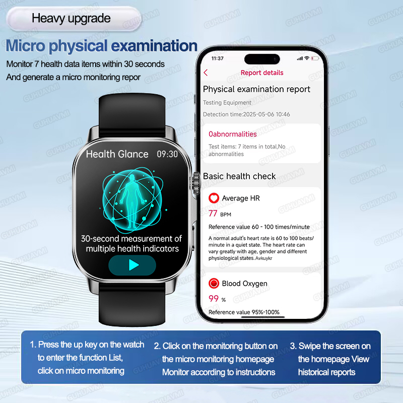 Nuevo Reloj Inteligente con IA - Smartwatch Professional Watches For Men reseña y precio
