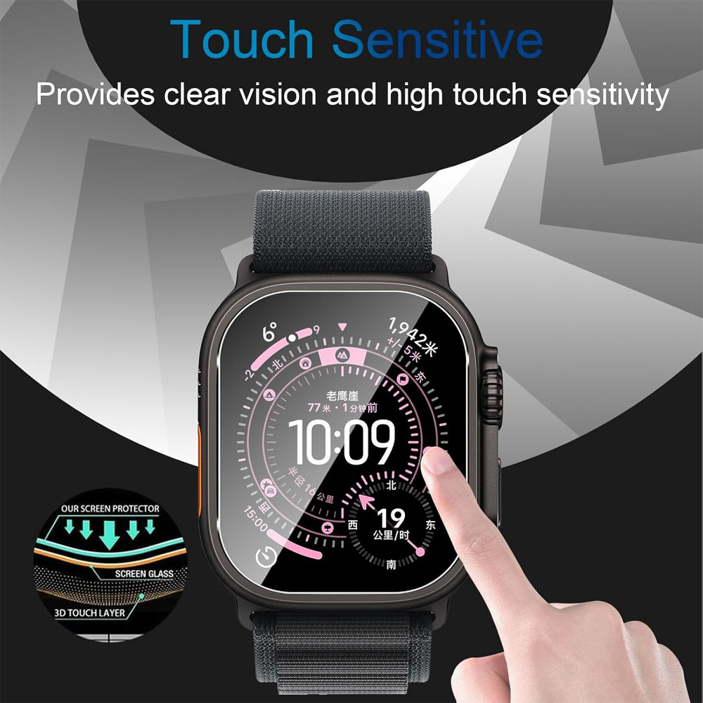 Vidrio templado para Apple Wat - Apple Watch Band reseña y precio