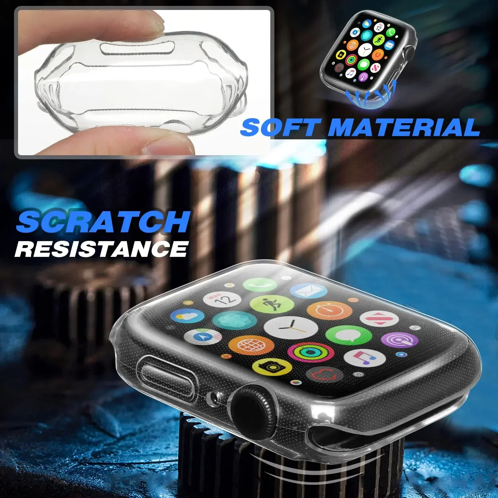 Funda para Apple Watch Case 44 - Iwatch Smartwatch Series 7 reseña y precio
