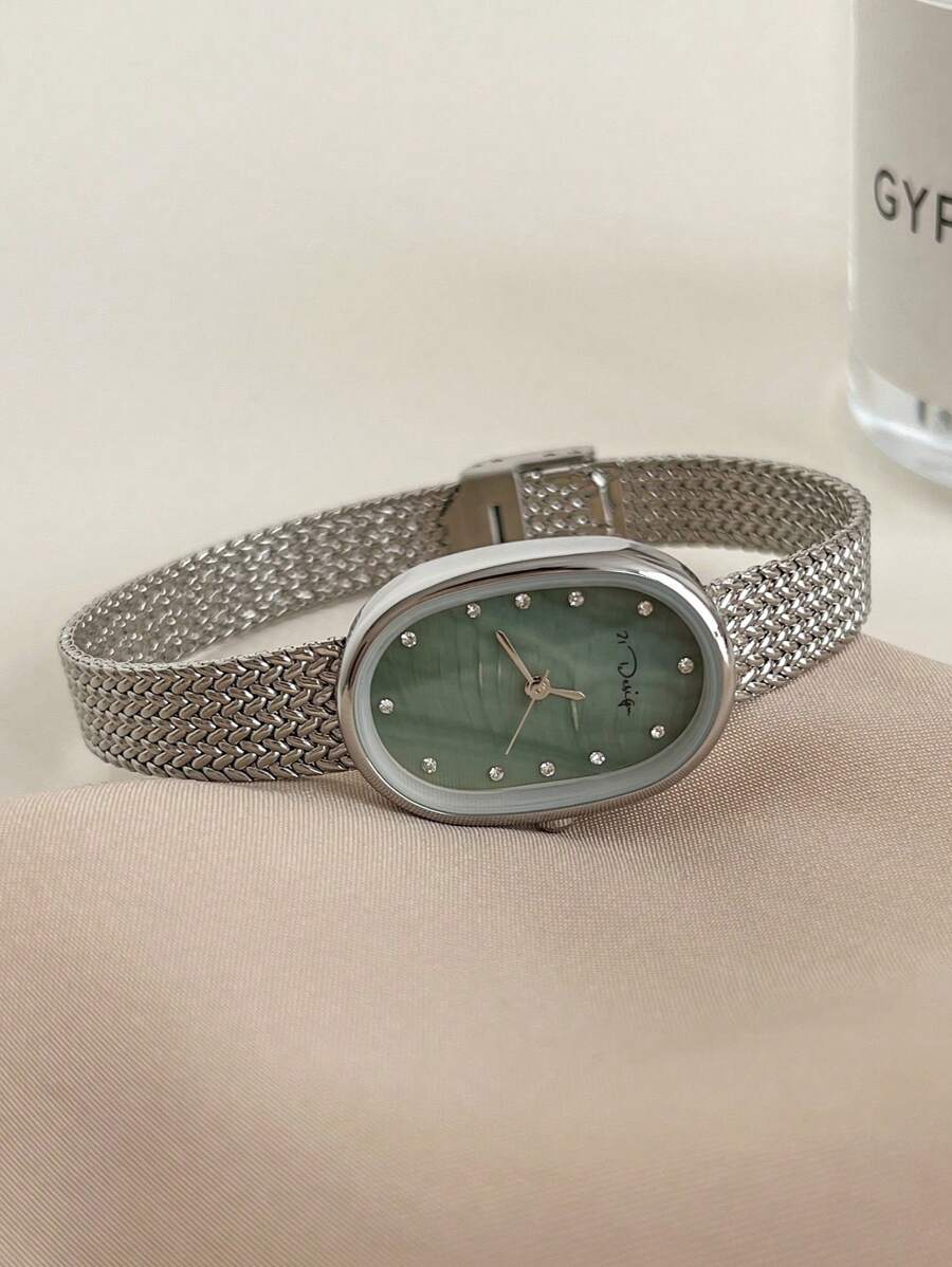 Reloj de cuarzo 21design con e - Mesh Stainless Strap reseña y precio