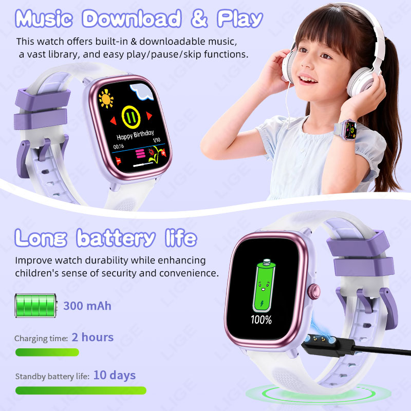 Reloj inteligente LIGE para ni - French Connection Watches Smartwatch App reseña y precio