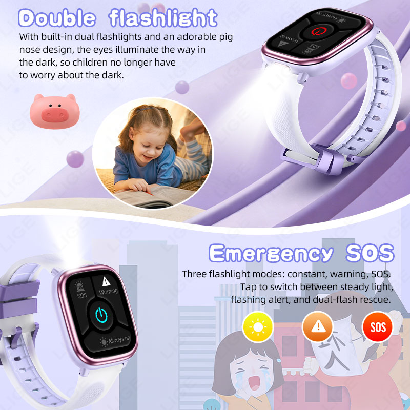 Reloj inteligente LIGE para ni - French Connection Watches Smartwatch App reseña y precio