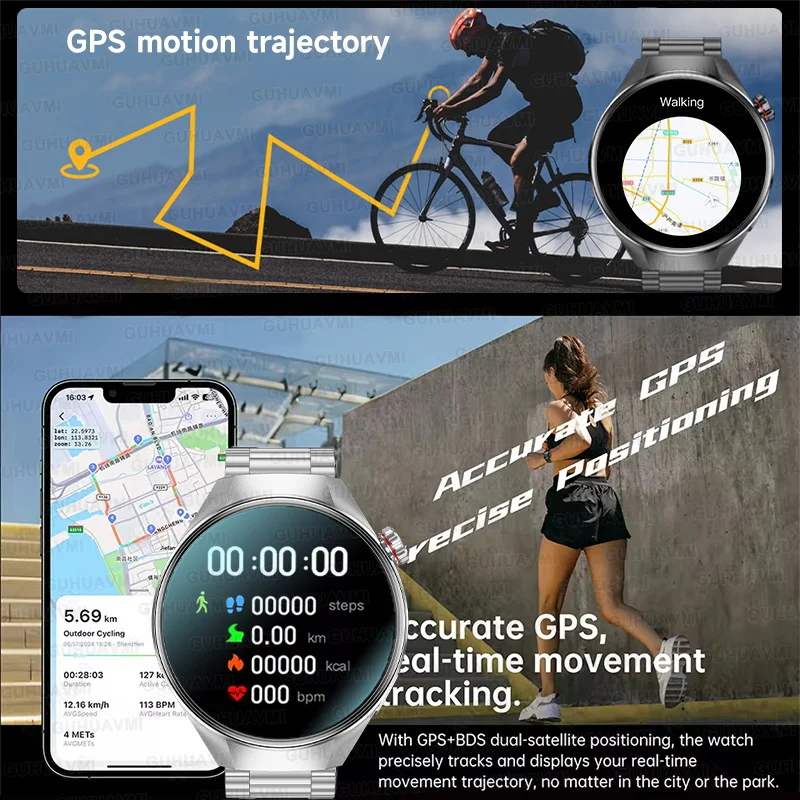 Nuevo reloj Original actualiza - Smartwatch Watches For Men With Gps reseña y precio
