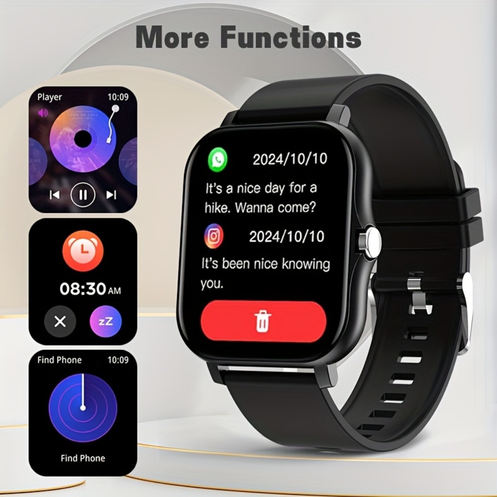 Admite textos Contador de calo - Smartwatch Stylish Watches For Women reseña y precio