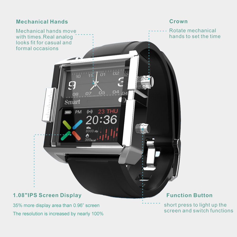 Seiko-reloj inteligente T9, di - Altimeter Compass Watch reseña y precio