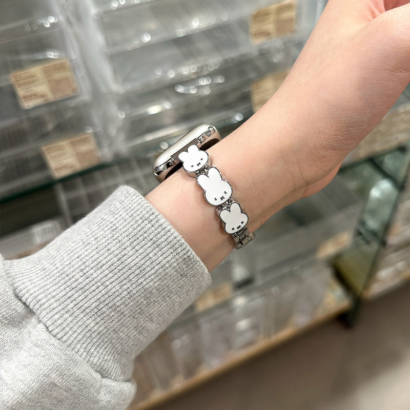 Correa de reloj de cuero Miffy - Apple Watch Band reseña y precio