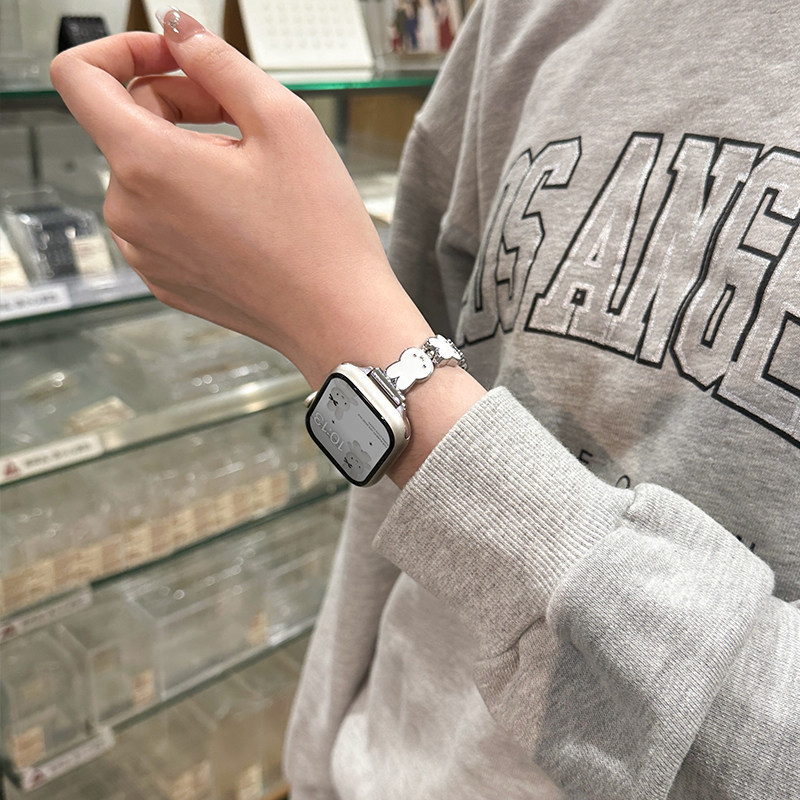 Correa de reloj de cuero Miffy - Apple Watch Band reseña y precio