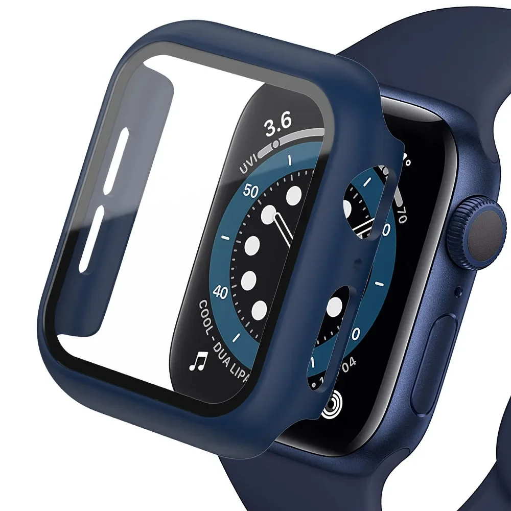 Vidrio templado + cubierta par - Iwatch Smartwatch Series 7 reseña y precio