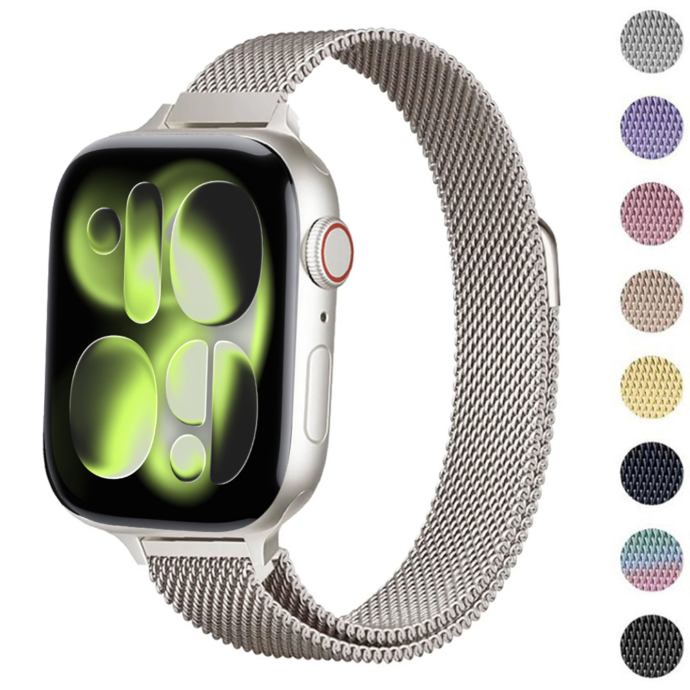 Correa delgada de bucle milané - Smartwatch Slim Watches For Men reseña y precio