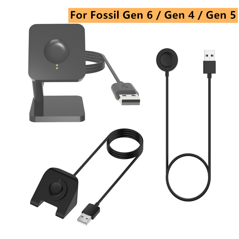 Base de carga rápida magnética - Fossil Watches Smartwatch Charger reseña y precio