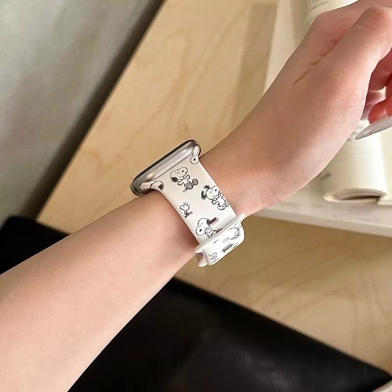 Correa de reloj de silicona co - Apple Watch Band reseña y precio
