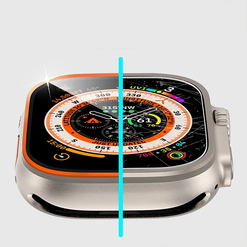 Película de vidrio templado pa - Apple Watch Band reseña y precio