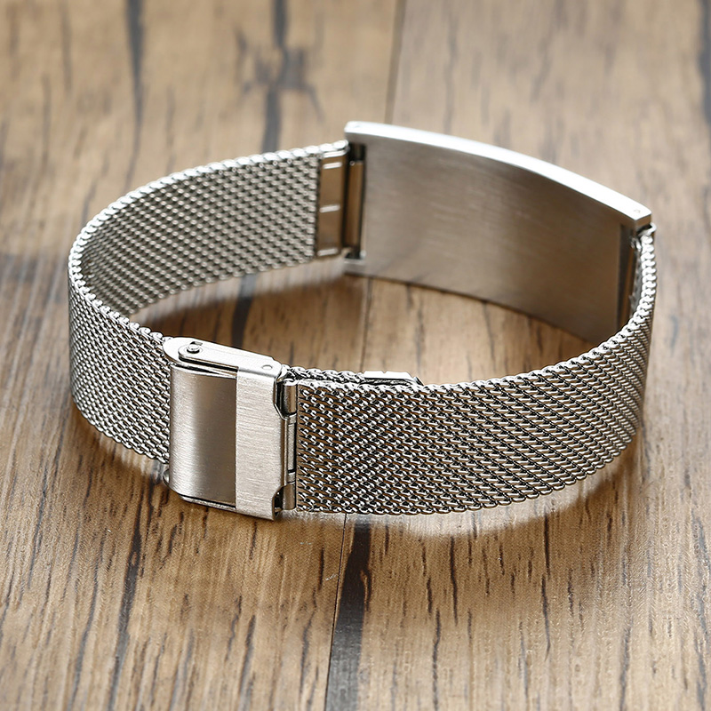 Pulsera clásica de acero inoxi - Mesh Stainless Strap reseña y precio