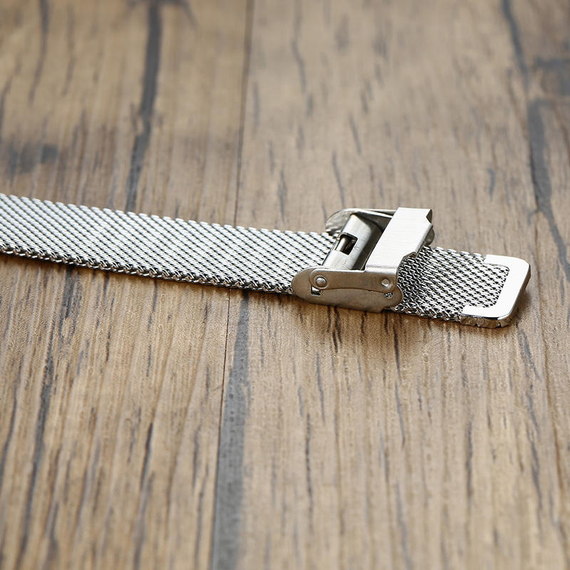 Pulsera clásica de acero inoxi - Mesh Stainless Strap reseña y precio
