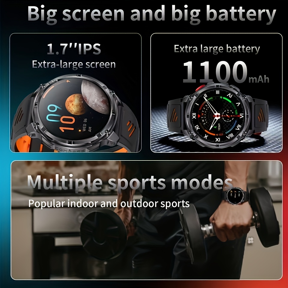 Nuevo Reloj Inteligente T-REX3 - Smartwatch Watches For Men With Gps reseña y precio