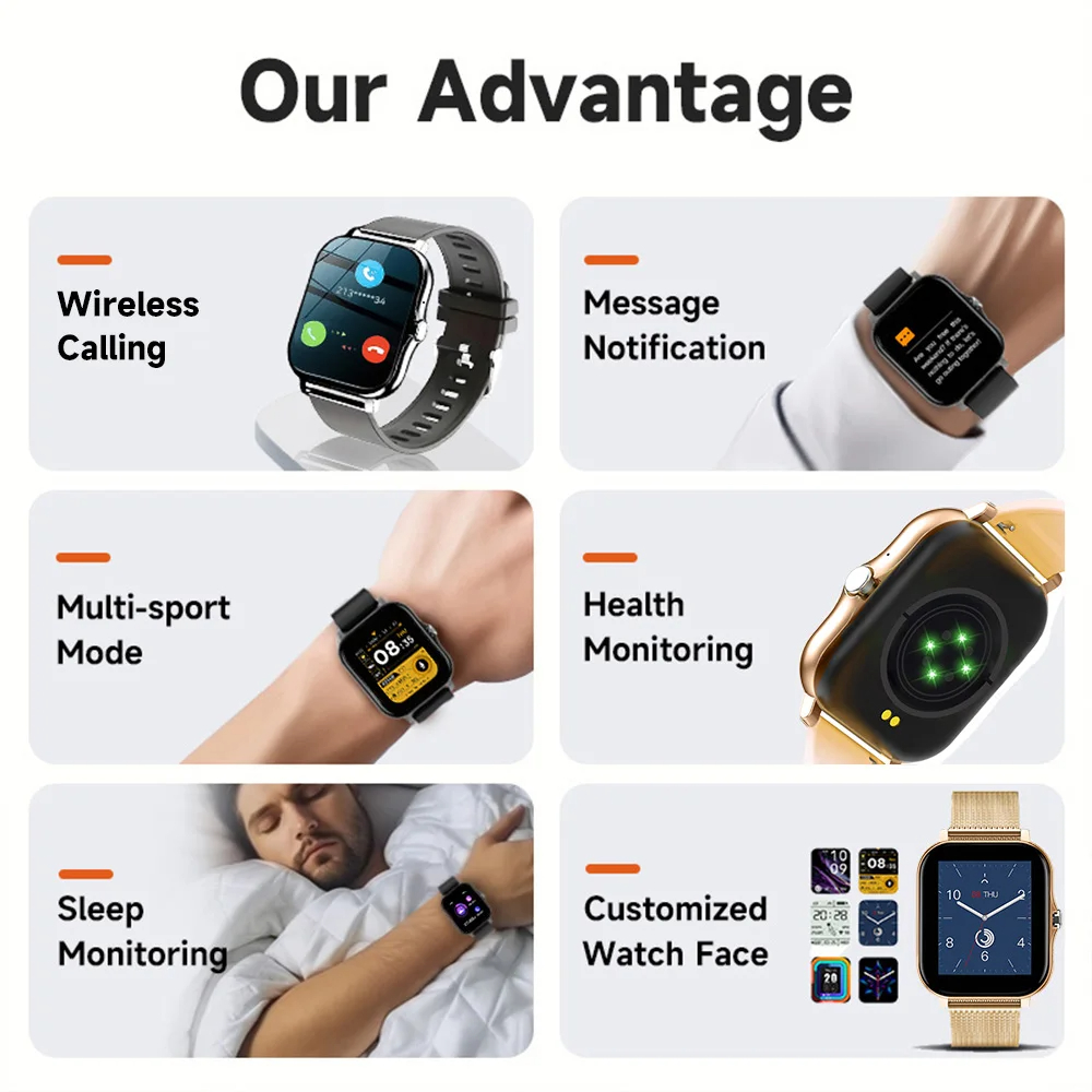 Reloj inteligente para Android - Smartwatch Professional Watches For Men reseña y precio