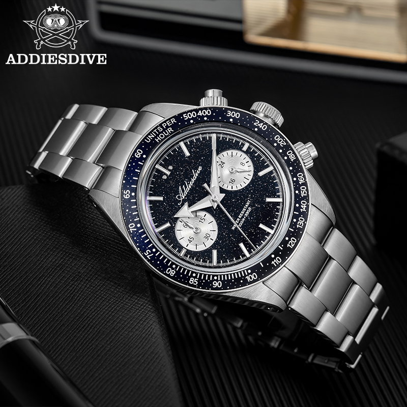 Relojes de cuarzo ADDIESDIVE p - Watch Crown Pusher reseña y precio