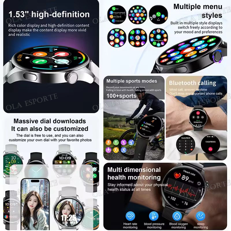 Nuevo Reloj Inteligente para H - Smartwatch Nothing Watches reseña y precio