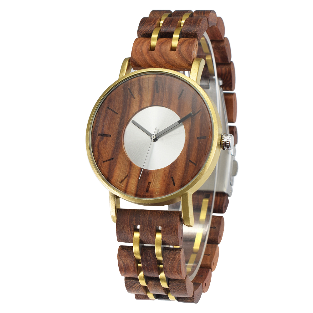 Reloj de madera para hombre y  - Smartwatch Stylish Watches For Women reseña y precio
