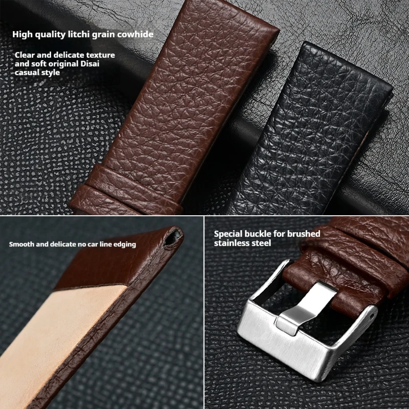 Correa de cuero genuino para r - Diesel Watches Smartwatch reseña y precio