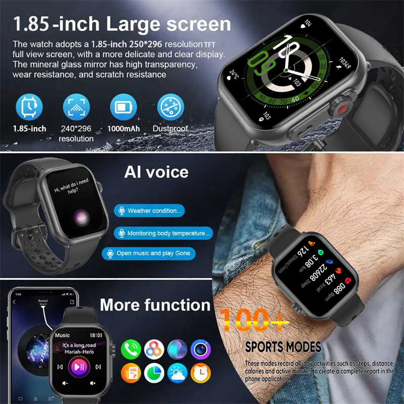 Reloj Ultra K62 hombres mujere - Smartwatch Watches For Men With Gps reseña y precio
